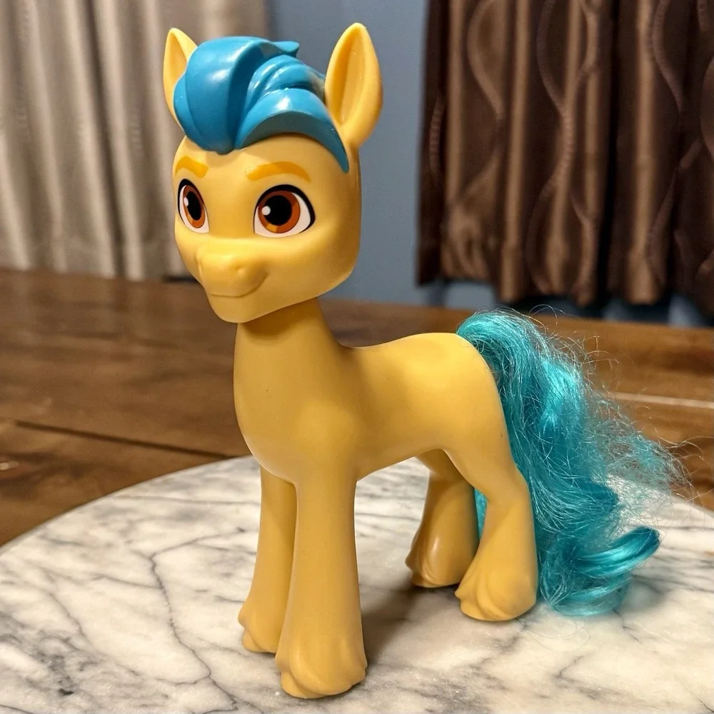 3pc My Little Pony Princess Petals Hitch Trailblazer Singing Songbird Sia Figure